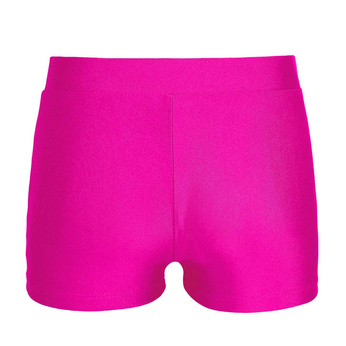 Girls Ballet Dance Shorts Bottoms Summer Stretchy V-front Waistband