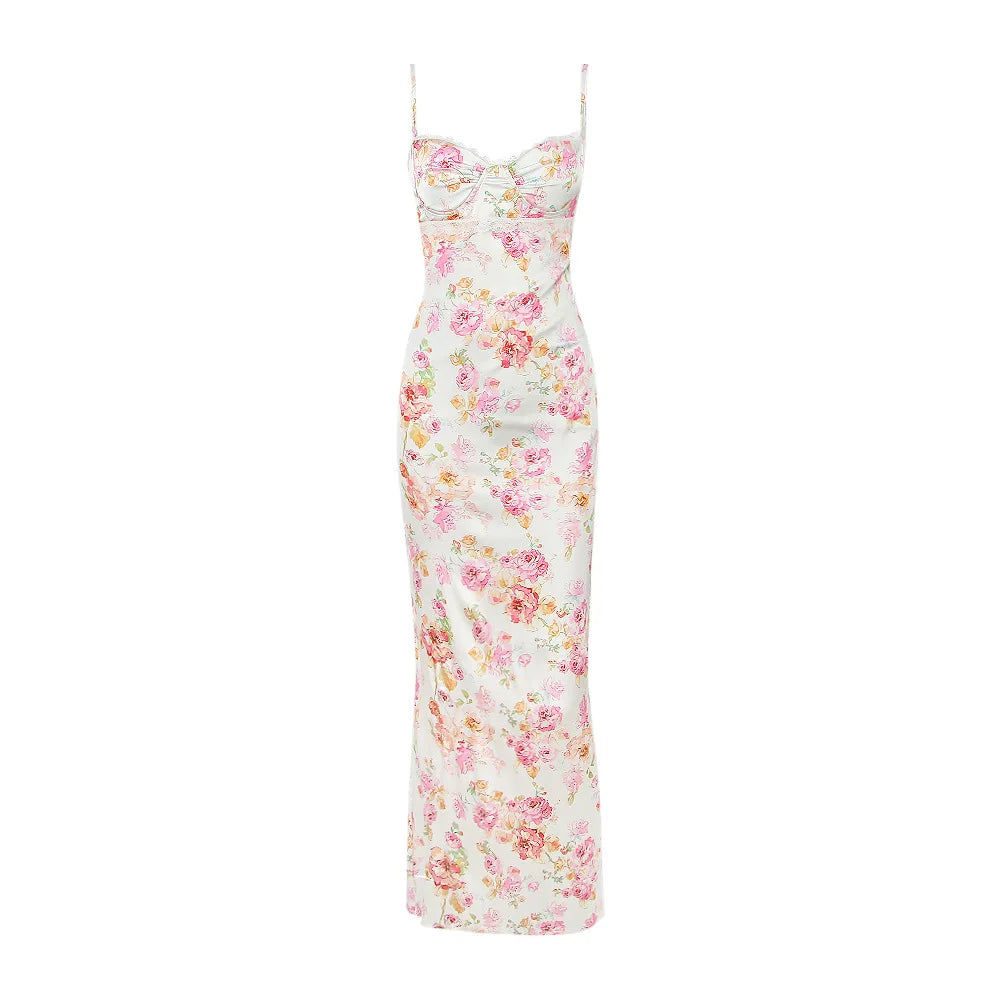 Summer Floral Strap Dress