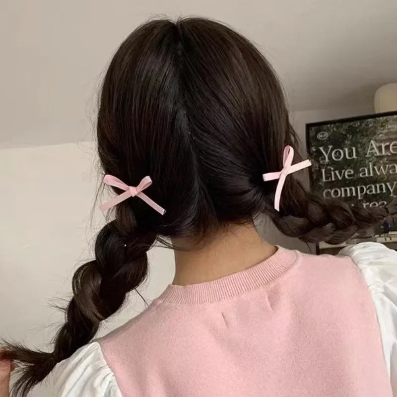 Sweet Ballet Ribbon Bow Hairpins 8/16PCS