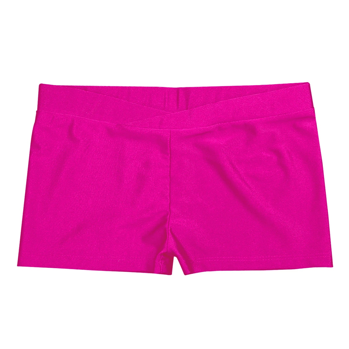 Girls Ballet Dance Shorts Bottoms Summer Stretchy V-front Waistband