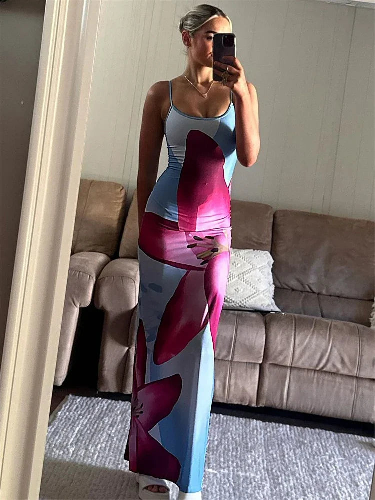 Spaghetti Maxi Dress