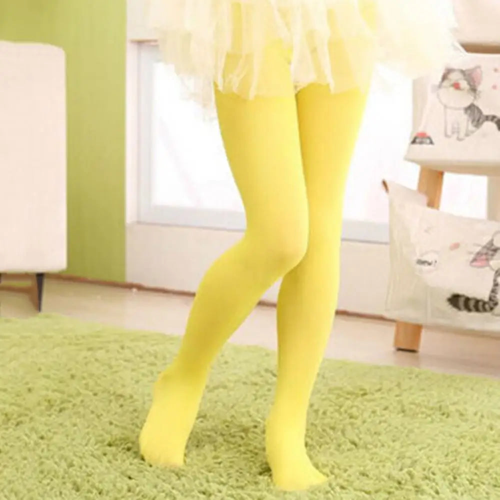 Girls Candy Color Leggings Hosiery Stockings Tights/Pantyhose For Ballet & Dance