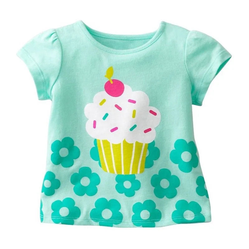Girls Baby & Toddler Summer T Shirt: Sizes 2-9 Yrs