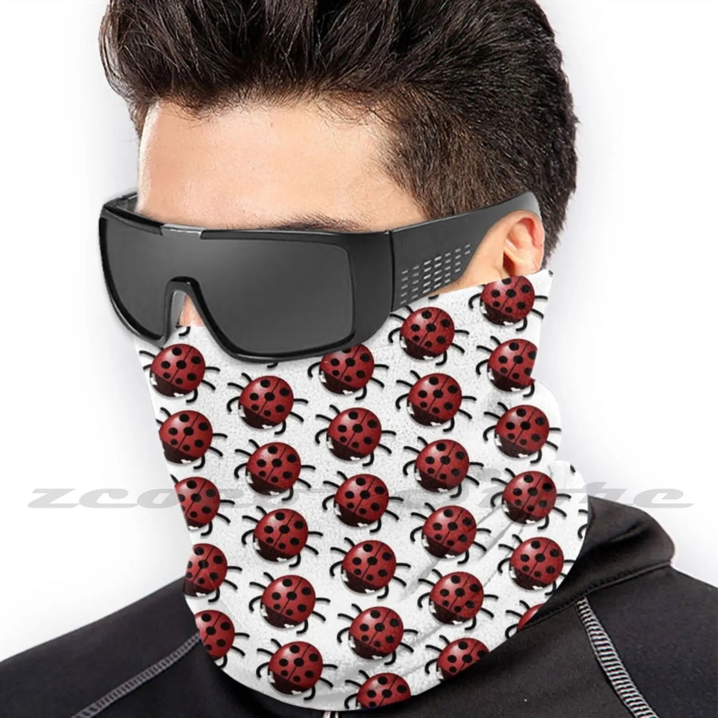 Angry Bucket Hat, Cute Facemask For Ladybug Fans