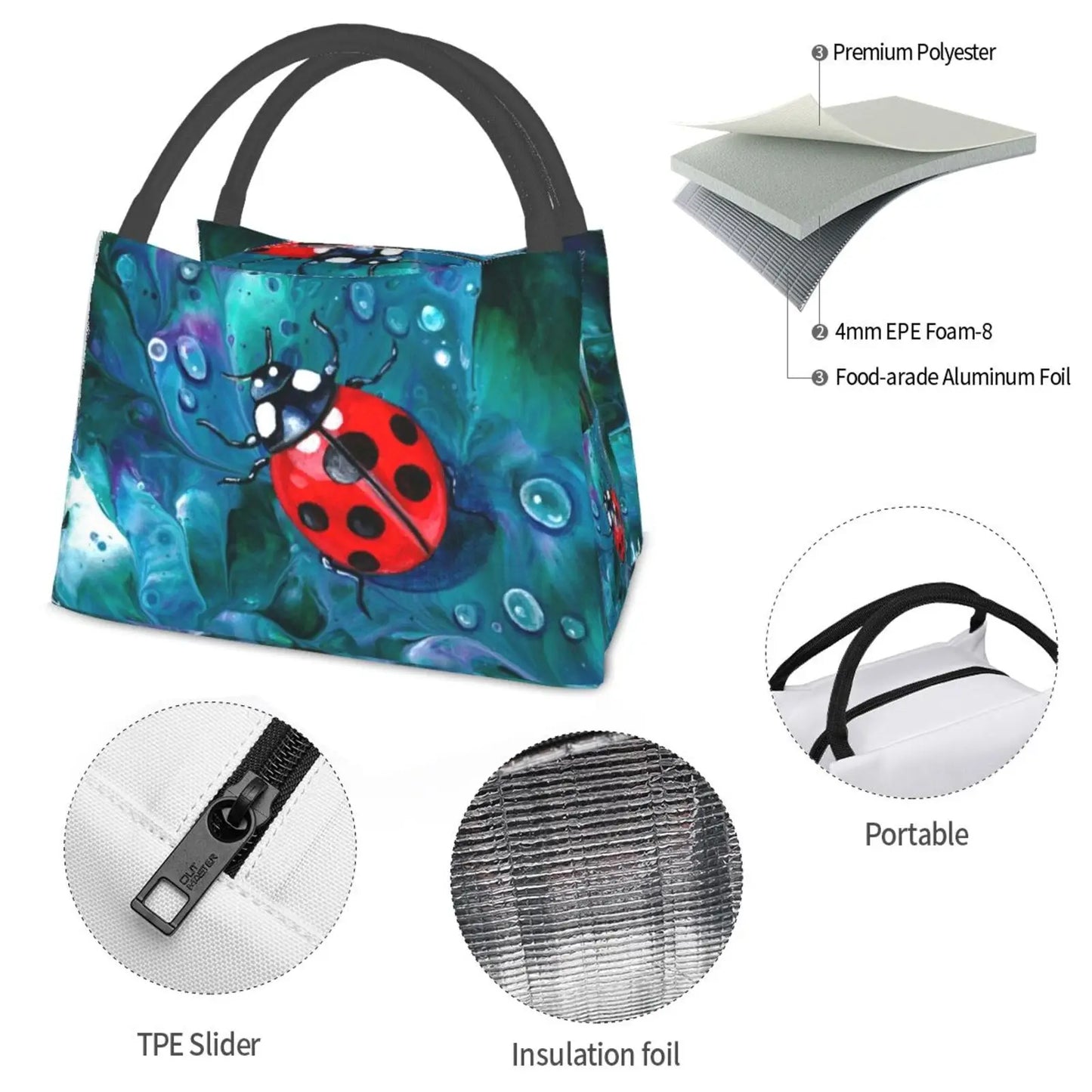 Cooler Lunch Bag Or Picnic Bag She'S A Lady