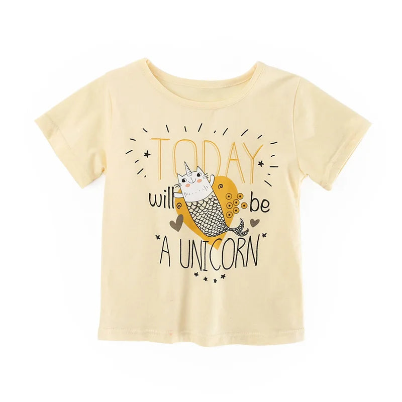 Girls Baby & Toddler Summer T Shirt: Sizes 2-9 Yrs