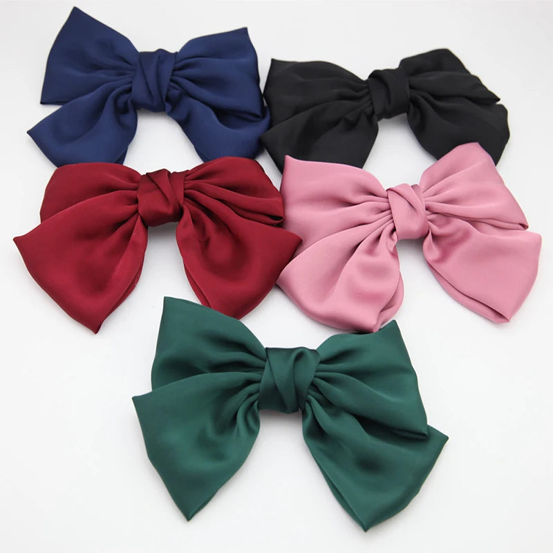 Satin Trendy Ribbon Bow For Women & Girls