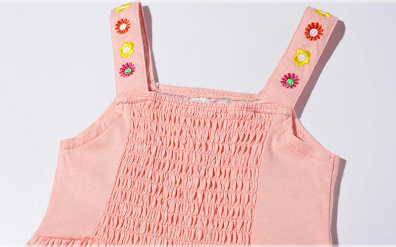 Little Maven Girls Casual Cotton:  Lovely Kids Summer Dress Girls 6 to 7 years