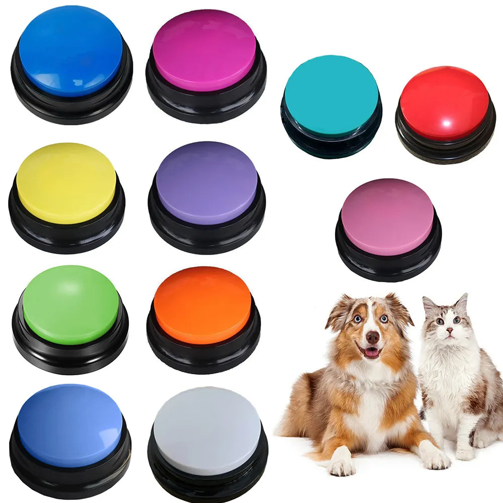 Pet Recordable Button Toy