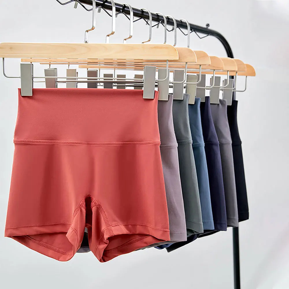 Women's Summer Naked Feeling Fitness Yoga Shorts