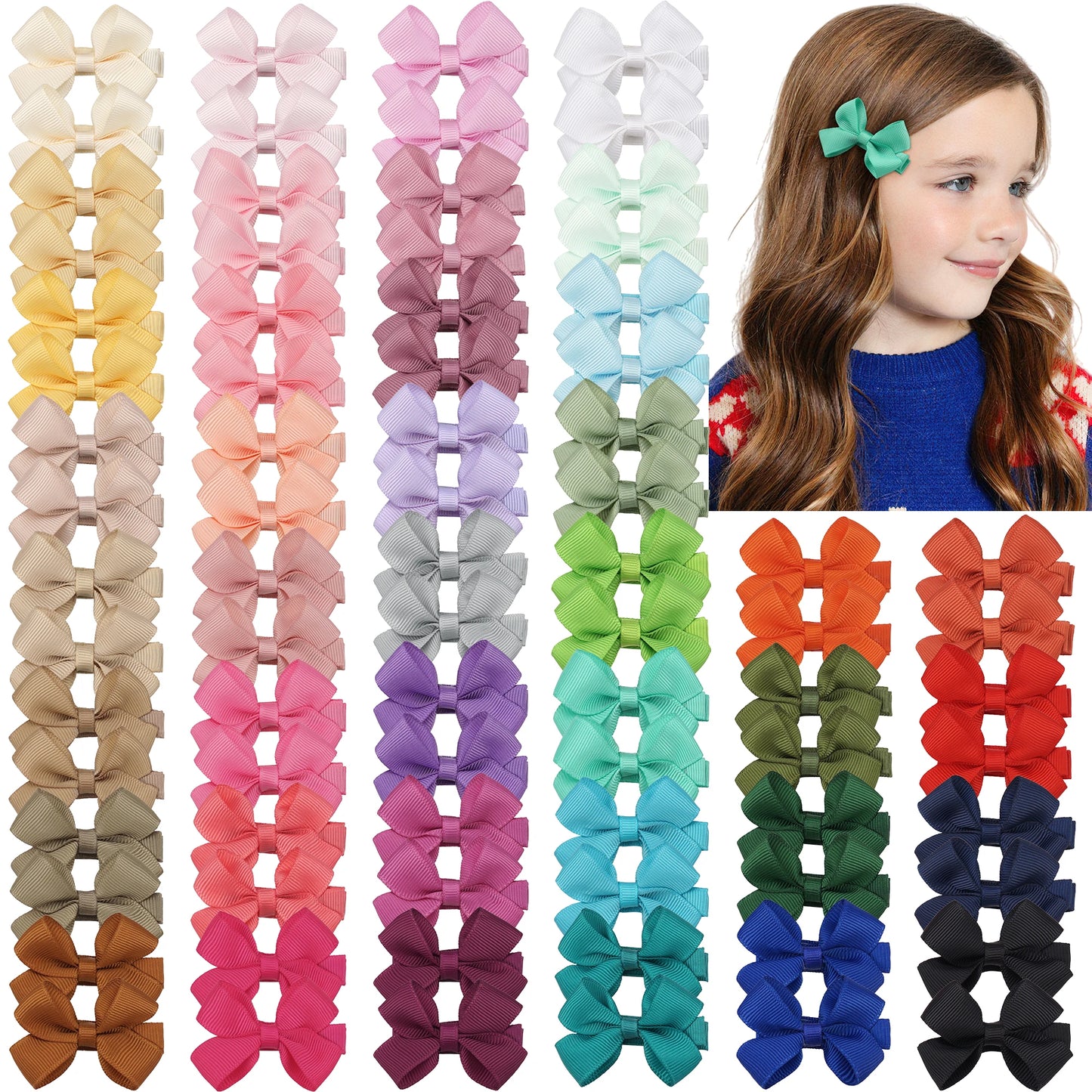 Tiny Baby Barrettes Clips