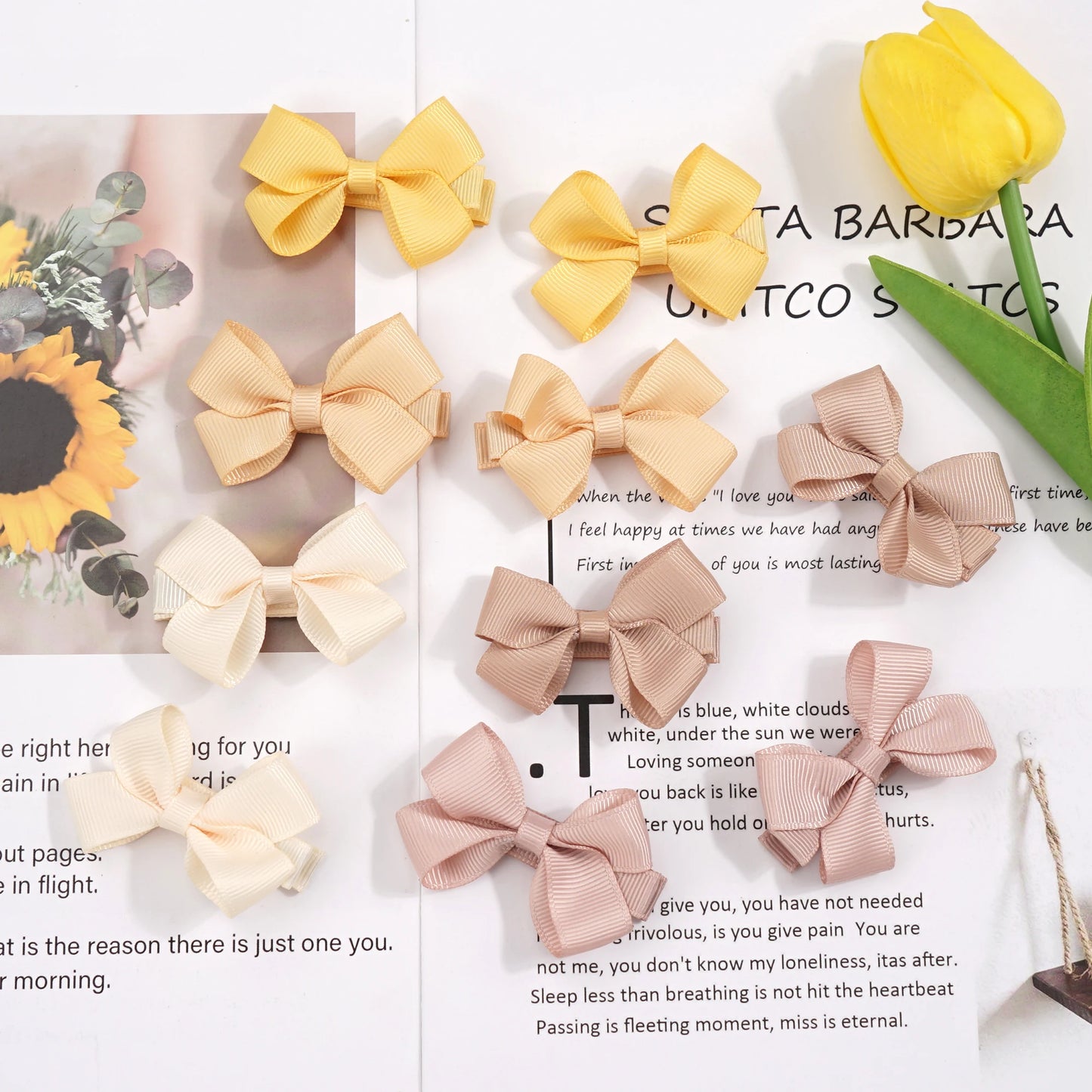Tiny Baby Barrettes Clips