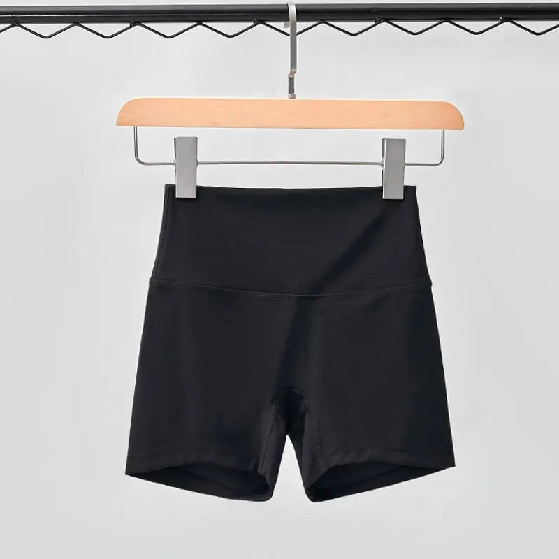 Women's Summer Naked Feeling Fitness Yoga Shorts