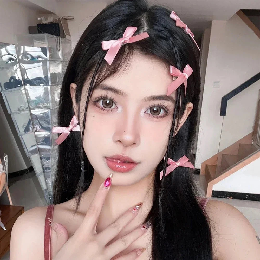 Sweet Ballet Ribbon Bow Hairpins 8/16PCS