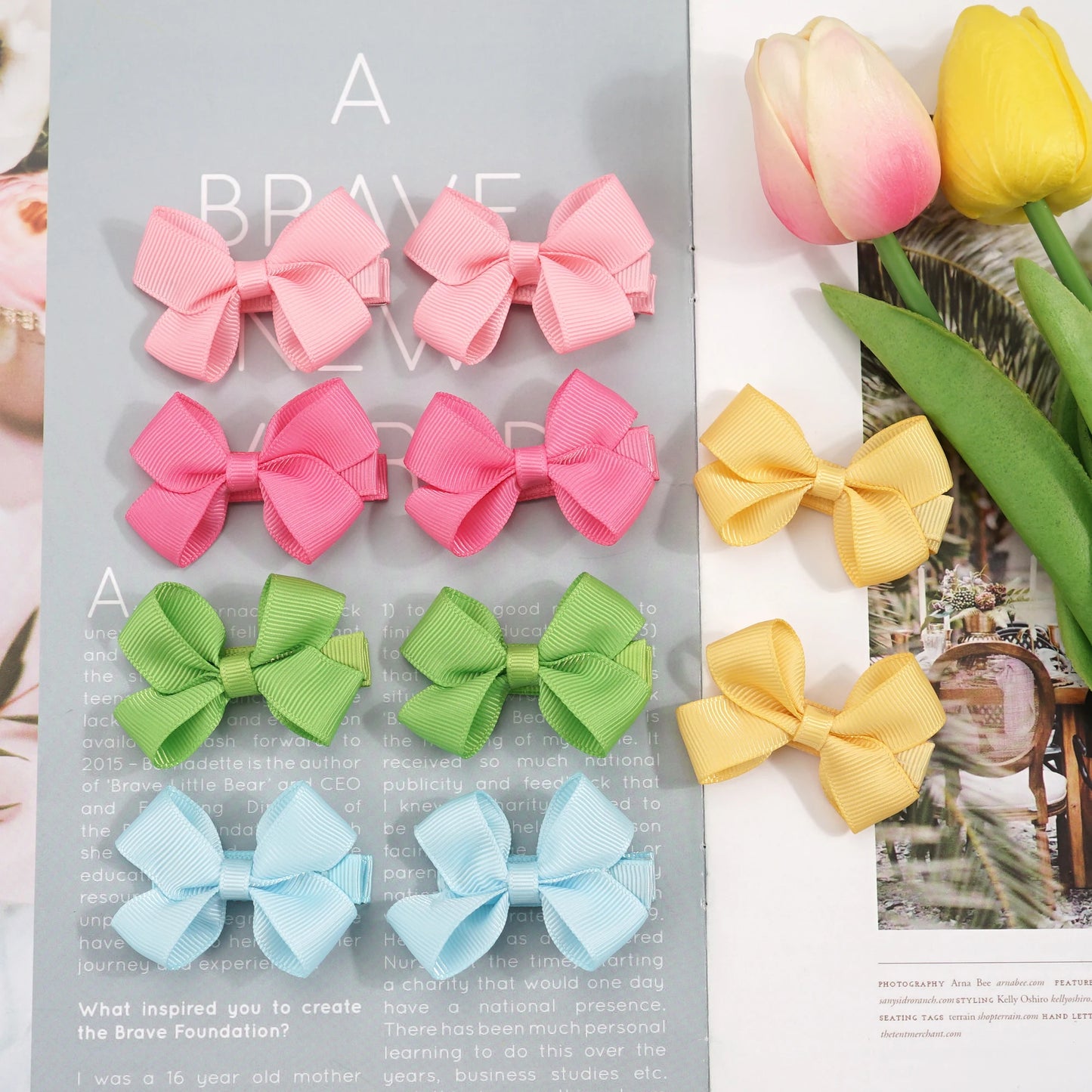 Tiny Baby Barrettes Clips