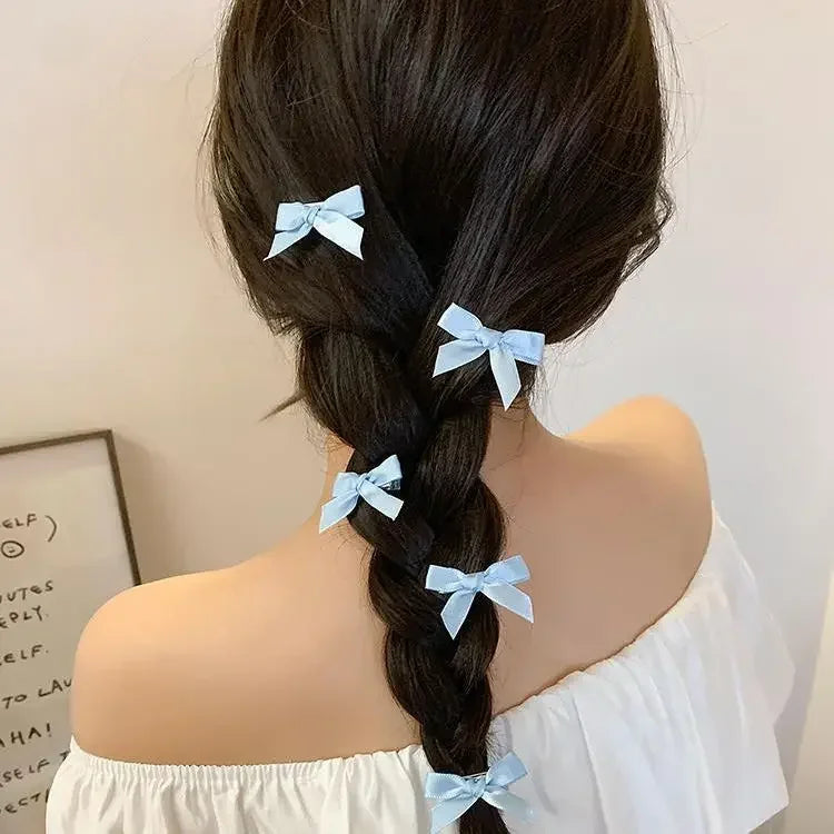 Sweet Ballet Ribbon Bow Hairpins 8/16PCS